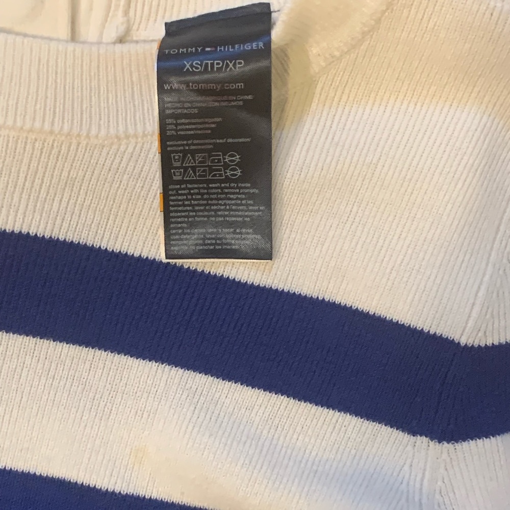 Dress, Tommy Hill-figure, XS, Blue and White